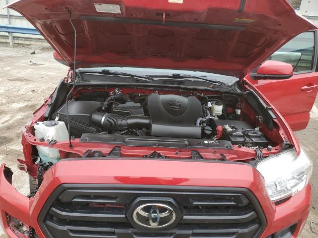 3TMCZ5AN9KM253473 - 2019 TOYOTA TACOMA DOUBLE CAB 红色 照片 11