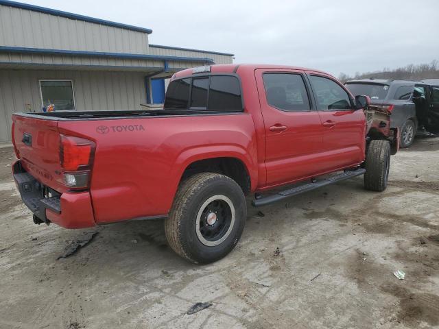 3TMCZ5AN9KM253473 - 2019 TOYOTA TACOMA DOUBLE CAB 红色 照片 3