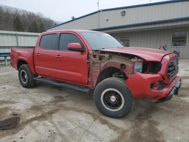 3TMCZ5AN9KM253473 - 2019 TOYOTA TACOMA DOUBLE CAB 红色 照片 4