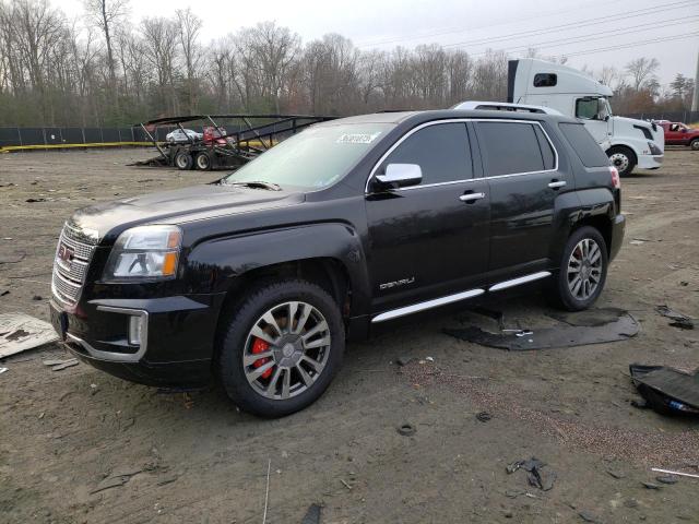 2GKFLVE38H6109962 - 2017 GMC TERRAIN DENALI BLACK photo 1