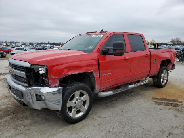 1GC1KVEGXGF255344 - 2016 CHEVROLET SILVER1500 K2500 HEAVY DUTY LT RED photo 1