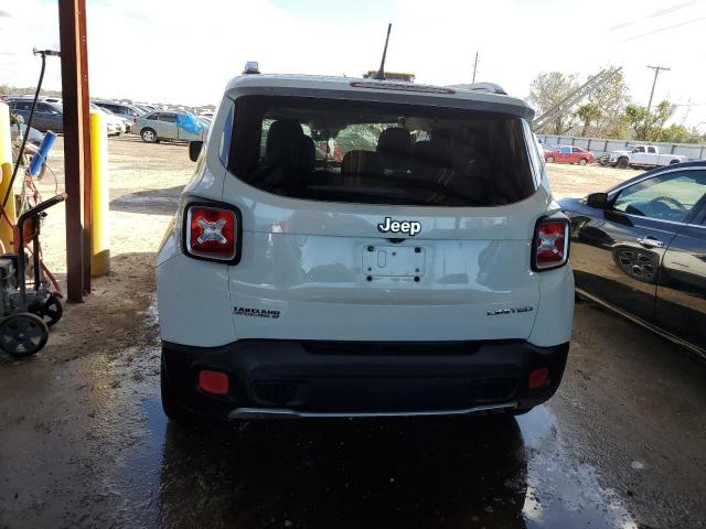 ZACCJADT6GPC82430 - 2016 JEEP RENEGADE LIMITED WHITE photo 6