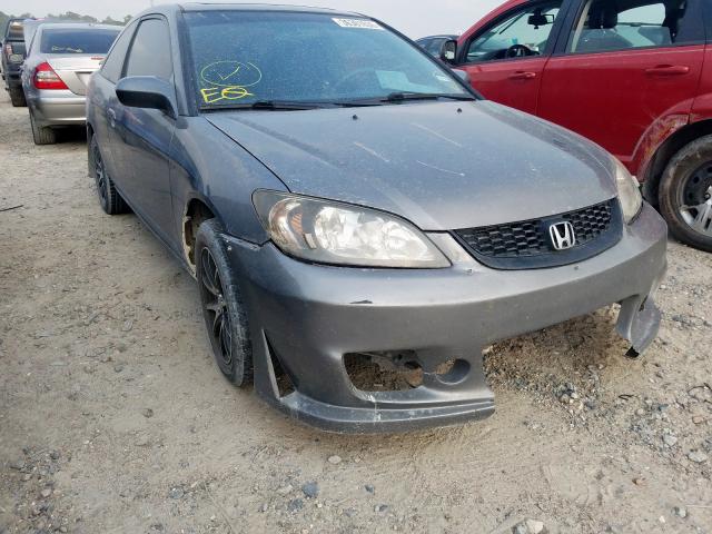 1HGEM22935L017366 - 2005 HONDA CIVIC EX  photo 1