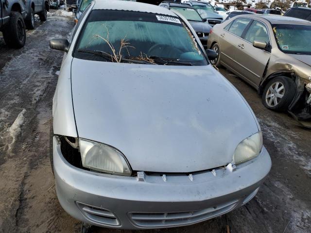 1G1JC524827233006 - 2002 CHEVROLET CAVALIER BASE SILVER photo 5