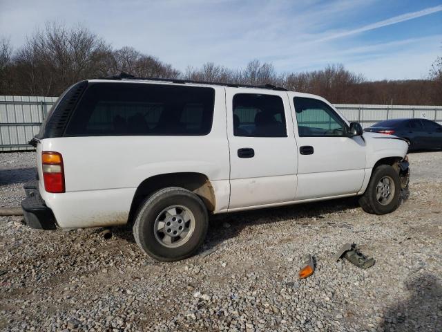 3GNEC16T61G166290 - 2001 CHEVROLET SUBURBAN C1500 WHITE photo 3