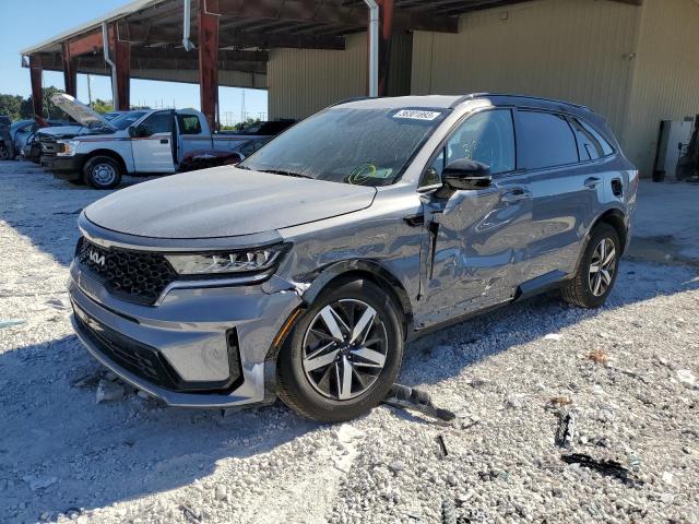 5XYRL4LC4NG152375 - 2022 KIA SORENTO S SILVER photo 1