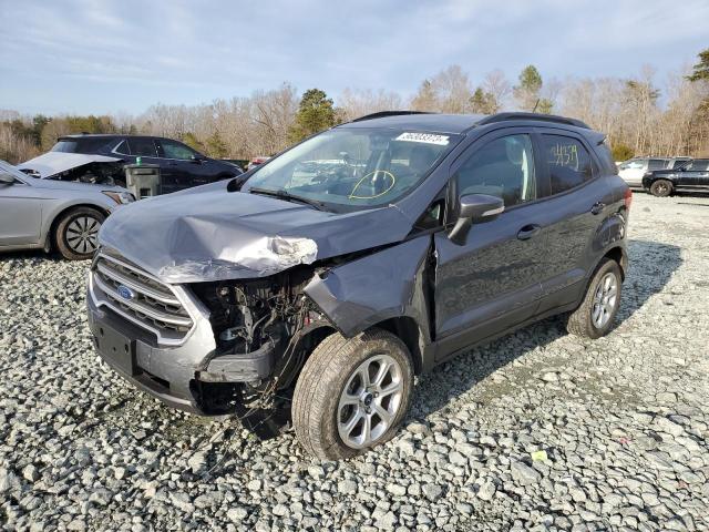 MAJ6S3GL4LC384749 - 2020 FORD ECOSPORT SE GRAY photo 1
