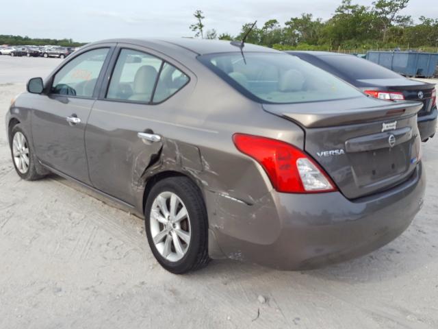 3N1CN7AP7EL856055 - 2014 NISSAN VERSA S  photo 3