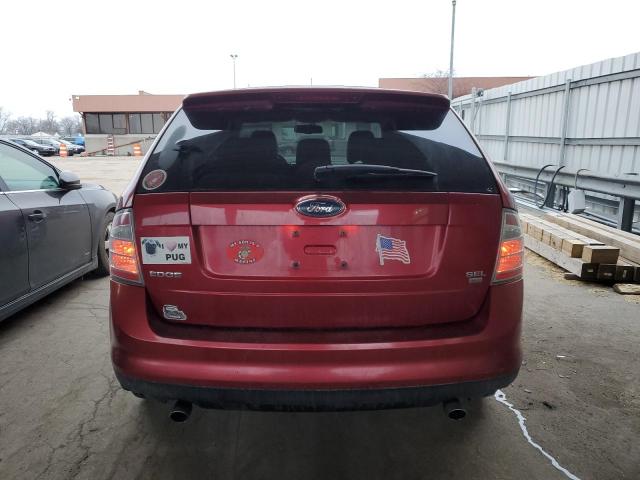 2FMDK49CX7BA87927 - 2007 FORD EDGE SEL PLUS RED photo 6