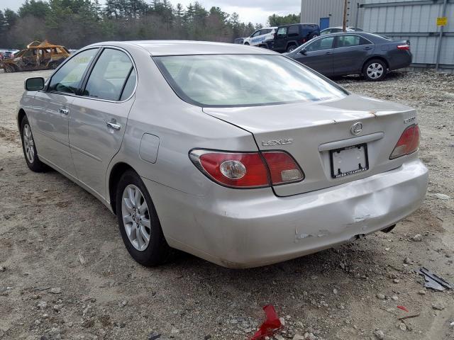 JTHBF30G430095106 - 2003 LEXUS ES 300  photo 3