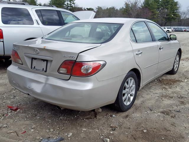 JTHBF30G430095106 - 2003 LEXUS ES 300  photo 4