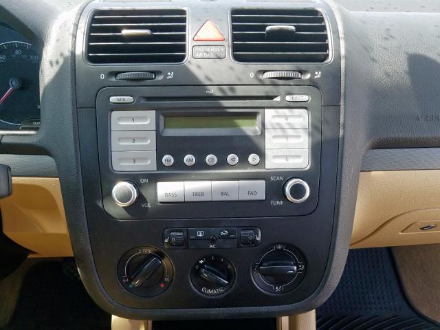 3VWEF71K07M078960 - 2007 VOLKSWAGEN JETTA WOLFSBURG  照片 9