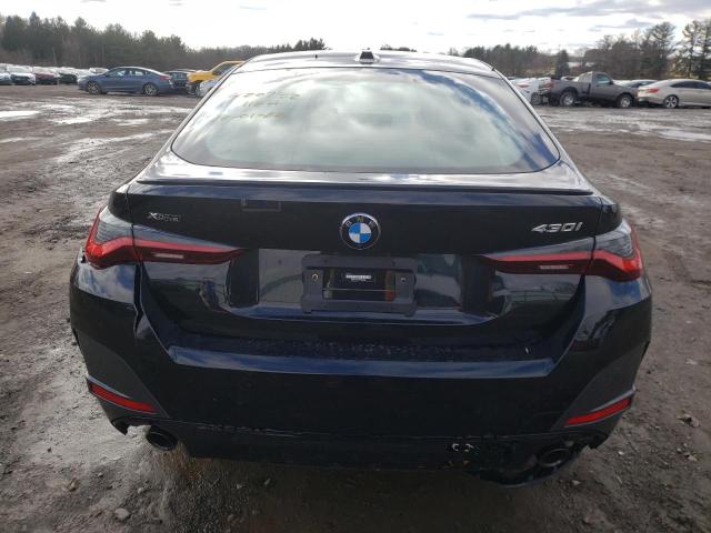WBA73AV02PFN32889 - 2023 BMW 430XI GRAN COUPE BLACK photo 6