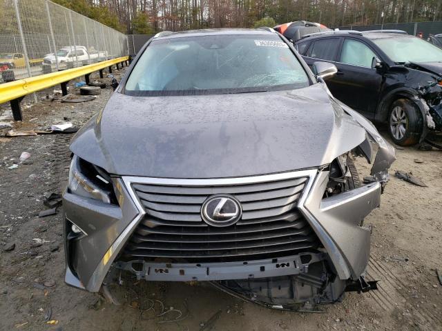 2T2BZMCA9HC065422 - 2017 LEXUS RX 350 BASE GRAY photo 5