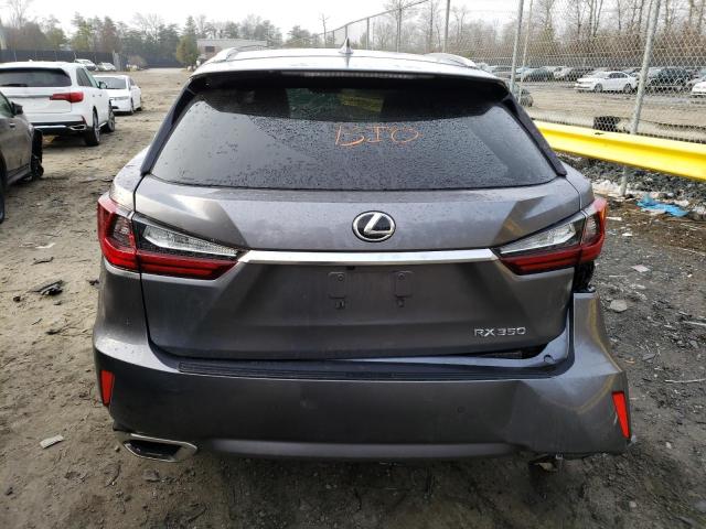 2T2BZMCA9HC065422 - 2017 LEXUS RX 350 BASE GRAY photo 6