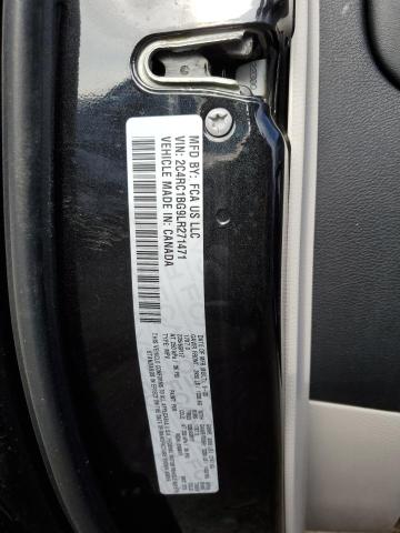 2C4RC1BG9LR271471 - 2020 CHRYSLER PACIFICA TOURING L Սև լուսանկար 13