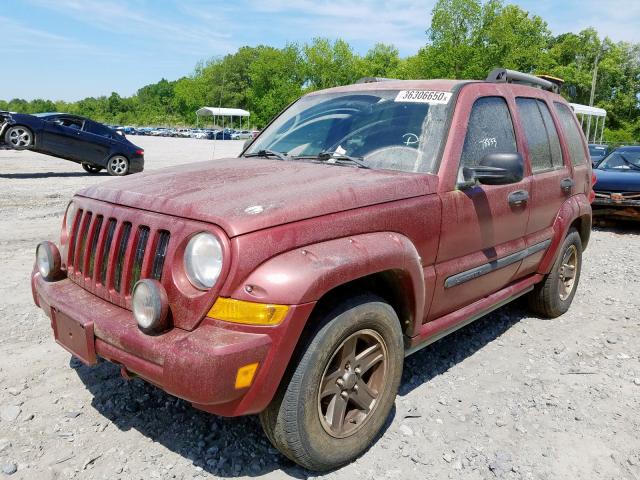 1J4GK38K46W185587 - 2006 JEEP LIBERTY RENEGADE  photo 2