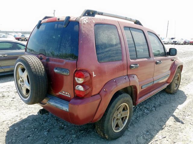 1J4GK38K46W185587 - 2006 JEEP LIBERTY RENEGADE  photo 4