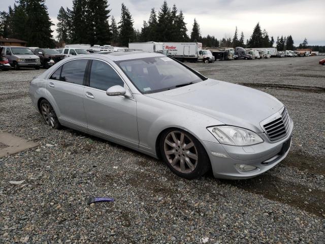 WDDNG86X67A118150 - 2007 MERCEDES-BENZ S 550 4MATIC SILVER photo 4