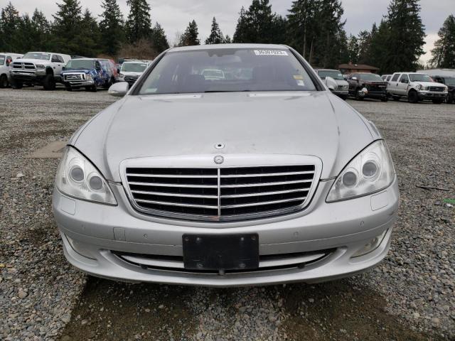 WDDNG86X67A118150 - 2007 MERCEDES-BENZ S 550 4MATIC SILVER photo 5