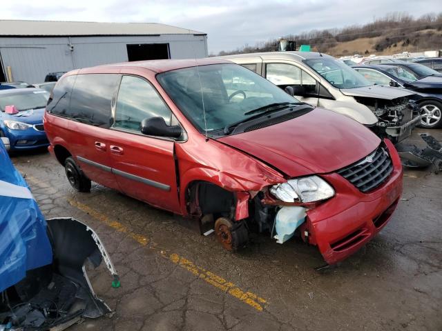 1A4GP45R96B651241 - 2006 CHRYSLER TOWN & COU RED photo 4