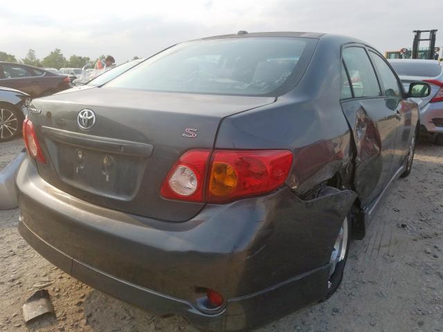 1NXBU40EX9Z113553 - 2009 TOYOTA COROLLA BASE  照片 4