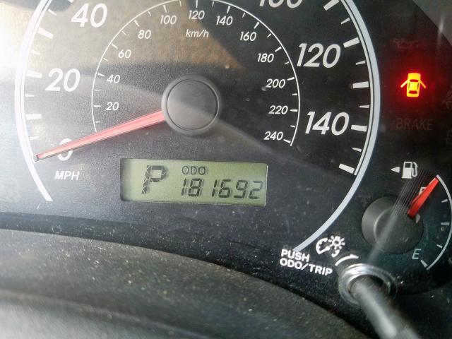 1NXBU40EX9Z113553 - 2009 TOYOTA COROLLA BASE  照片 8