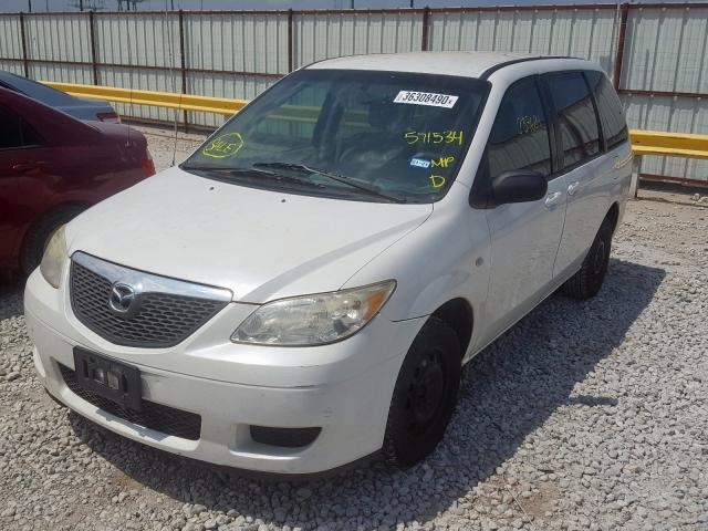 JM3LW28A160571534 - 2006 MAZDA MPV WAGON  photo 2