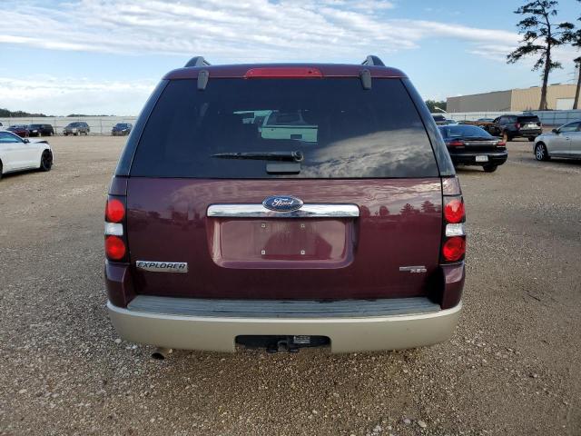 1FMEU64E27UA54160 - 2007 FORD EXPLORER EDDIE BAUER RED photo 6