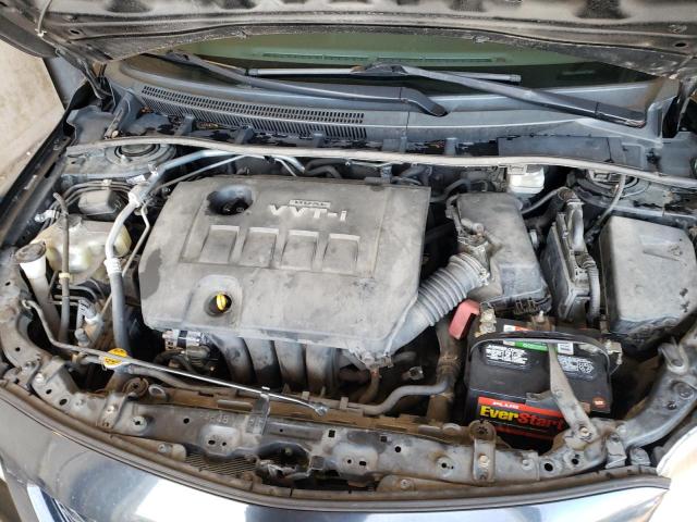 2T1BU4EE5AC511381 - 2010 TOYOTA COROLLA BASE 黑色 照片 11