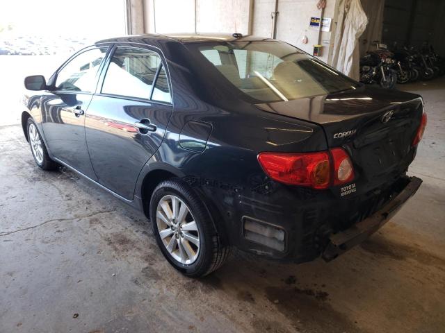2T1BU4EE5AC511381 - 2010 TOYOTA COROLLA BASE 黑色 照片 2