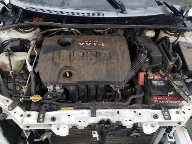 1NXBU40E69Z132083 - 2009 TOYOTA COROLLA BASE WHITE photo 11