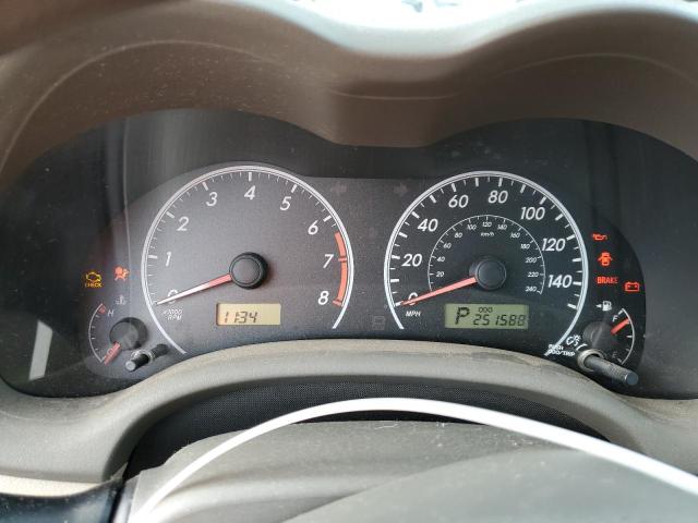 1NXBU40E69Z132083 - 2009 TOYOTA COROLLA BASE WHITE photo 9