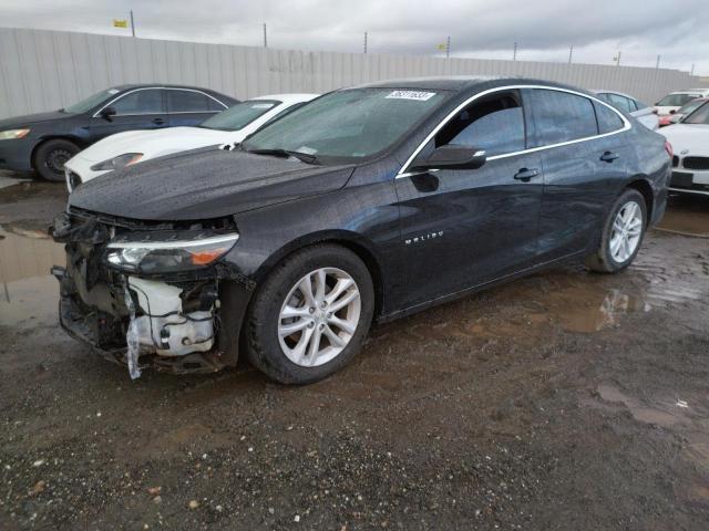 1G1ZD5ST9JF123738 - 2018 CHEVROLET MALIBU LT BLACK photo 1