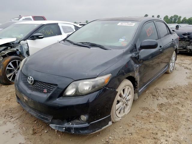 2T1BU40E59C127426 - 2009 TOYOTA COROLLA BASE  photo 2