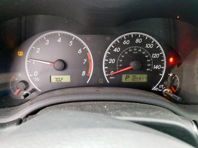 2T1BU40E59C127426 - 2009 TOYOTA COROLLA BASE  照片 8