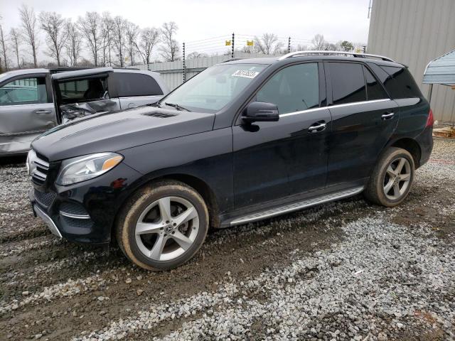 4JGDA5HB3HA919574 - 2017 MERCEDES-BENZ GLE 350 4MATIC BLACK photo 1