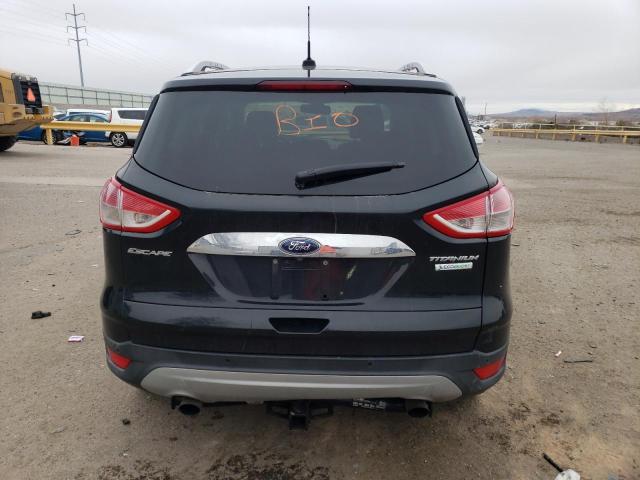 1FMCU0J94EUD79644 - 2014 FORD ESCAPE TITANIUM BLACK photo 6