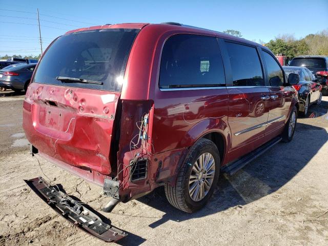 2A4RR6DG0BR713104 - 2011 CHRYSLER TOWN & COU RED photo 3