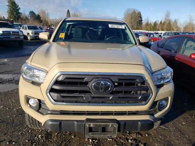 3TMDZ5BN0JM044222 - 2018 TOYOTA TACOMA DOUBLE CAB TAN photo 5