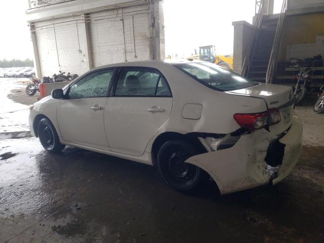 2T1BU4EE9BC753432 - 2011 TOYOTA COROLLA BASE WHITE photo 2