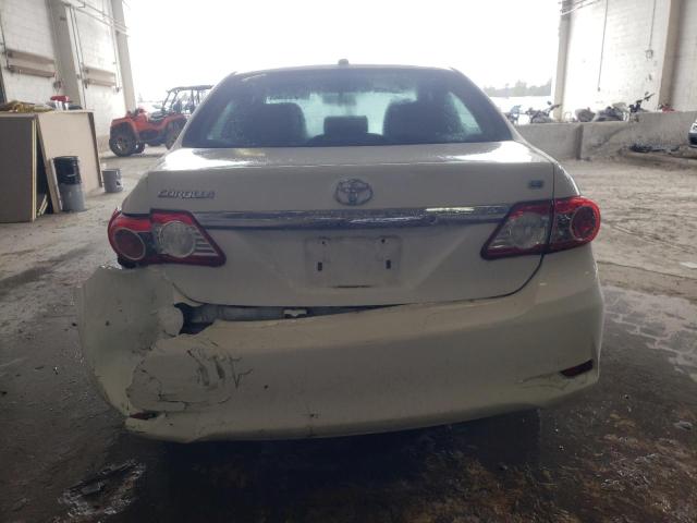 2T1BU4EE9BC753432 - 2011 TOYOTA COROLLA BASE WHITE photo 6