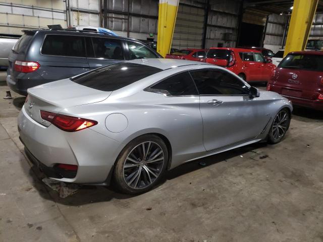 JN1CV7ELXHM320413 - 2017 INFINITI Q60 BASE SILVER photo 3