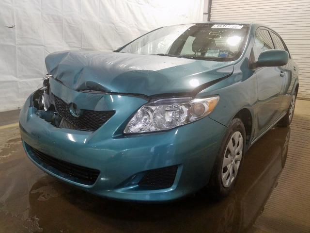 2T1BU4EE0AC481965 - 2010 TOYOTA COROLLA BASE  photo 2