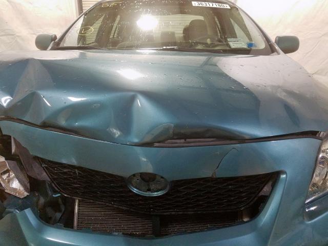 2T1BU4EE0AC481965 - 2010 TOYOTA COROLLA BASE  photo 7