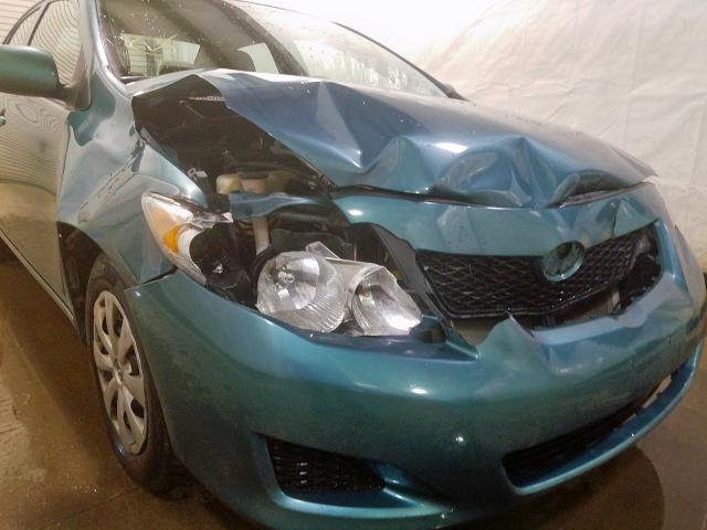 2T1BU4EE0AC481965 - 2010 TOYOTA COROLLA BASE  photo 9