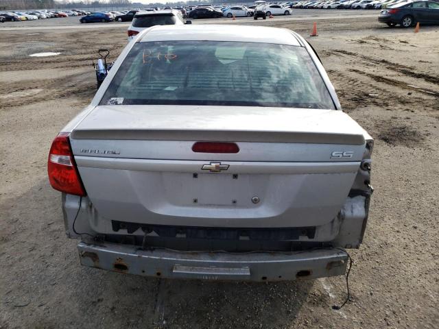 1G1ZW53136F231030 - 2006 CHEVROLET MALIBU SS GRAY photo 6