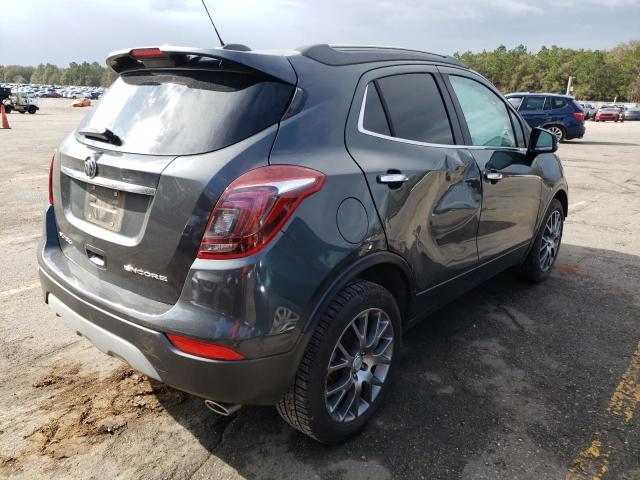 KL4CJ1SB0JB521069 - 2018 BUICK ENCORE SPORT TOURING GRAY photo 3