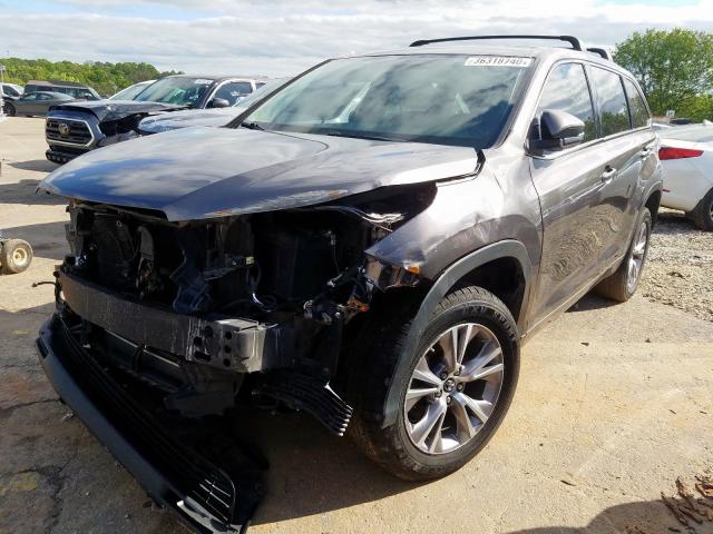 5TDZKRFHXGS150269 - 2016 TOYOTA HIGHLANDER LE  photo 2