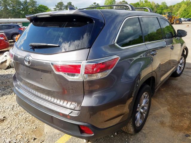 5TDZKRFHXGS150269 - 2016 TOYOTA HIGHLANDER LE  photo 4